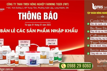 Báo giá thị trường bán lẻ các sản phẩm nhập khẩu Thổ Nhĩ Kỳ