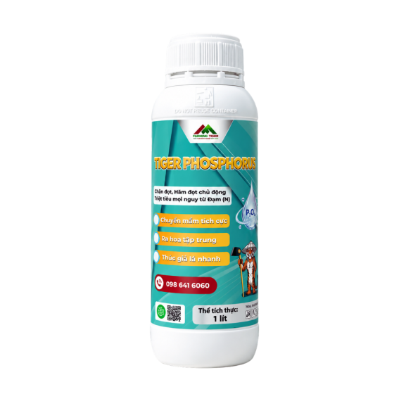 TIGER PHOSPHORUS 1L  - CHUYÊN TẠO MẦM - MỞ LÁ - CHẶN ĐỌT