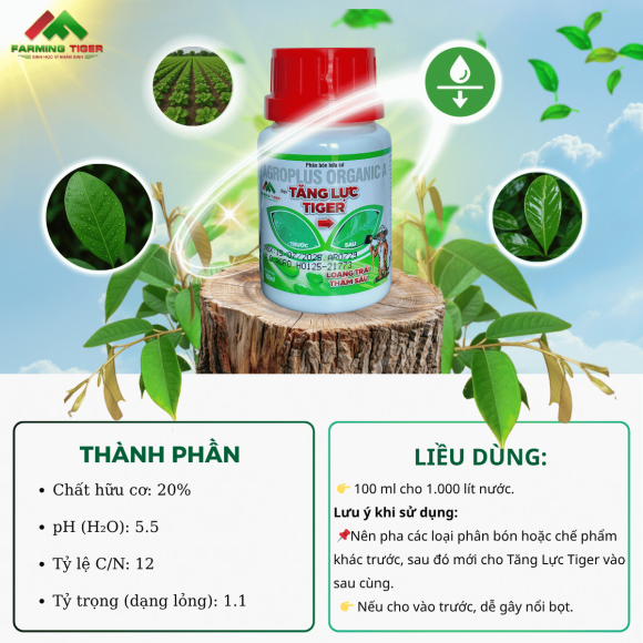 Combo 3 Chai  Tăng Lực Tiger (100ml) - Bám dính tốt, Thẩm thấu nhanh, Loang trải đều
