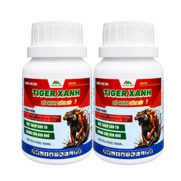 TIGER XANH | DIỆT NHANH CHÍCH HÚT, SẠCH SÂU TO – HẾT SÂU NHỎ