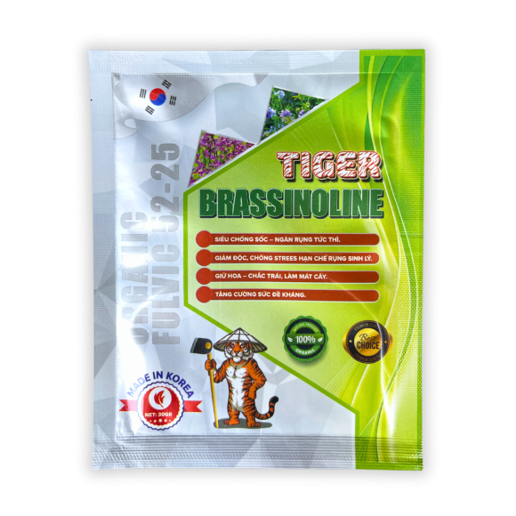 COMBO 2 GÓI TIGER BRASSINOLINE | SIÊU CHỐNG SỐC, NGĂN RỤNG TỨC THÌ